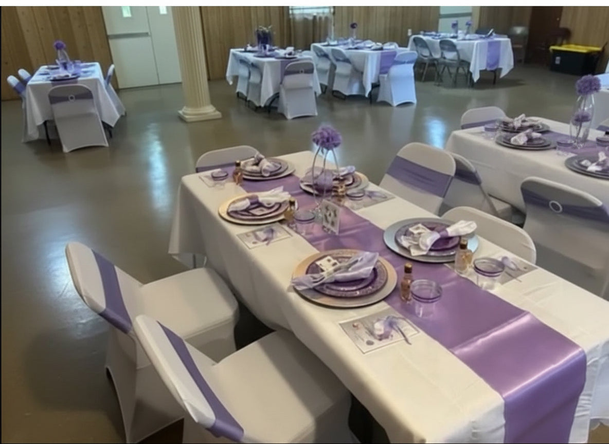 Decorative Ribbons Rental All Colors | Tayamek Anamera Events