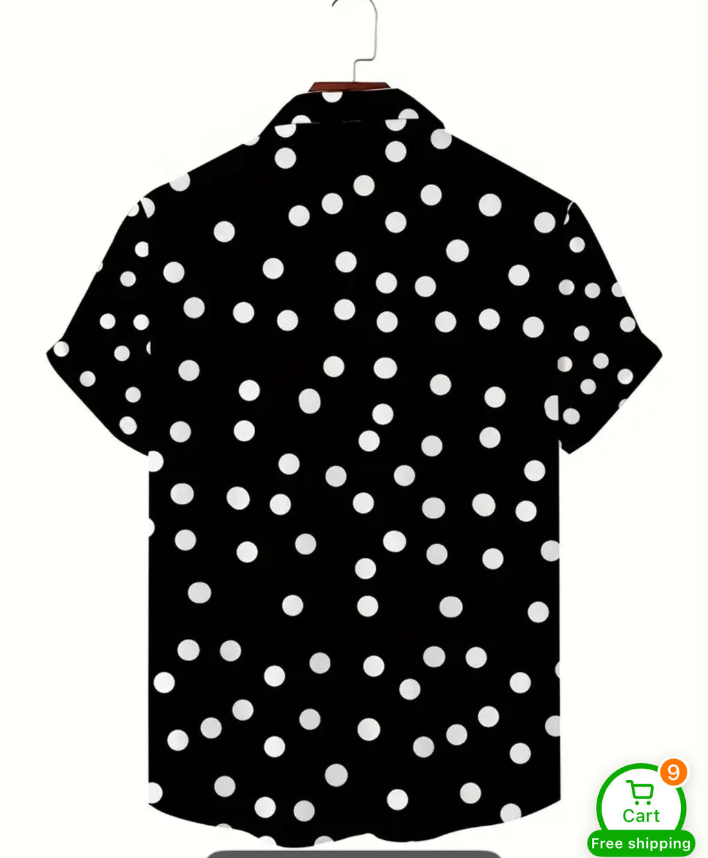 Men's 3D Geometric Print Shirt – Black | Tayamek Anamera