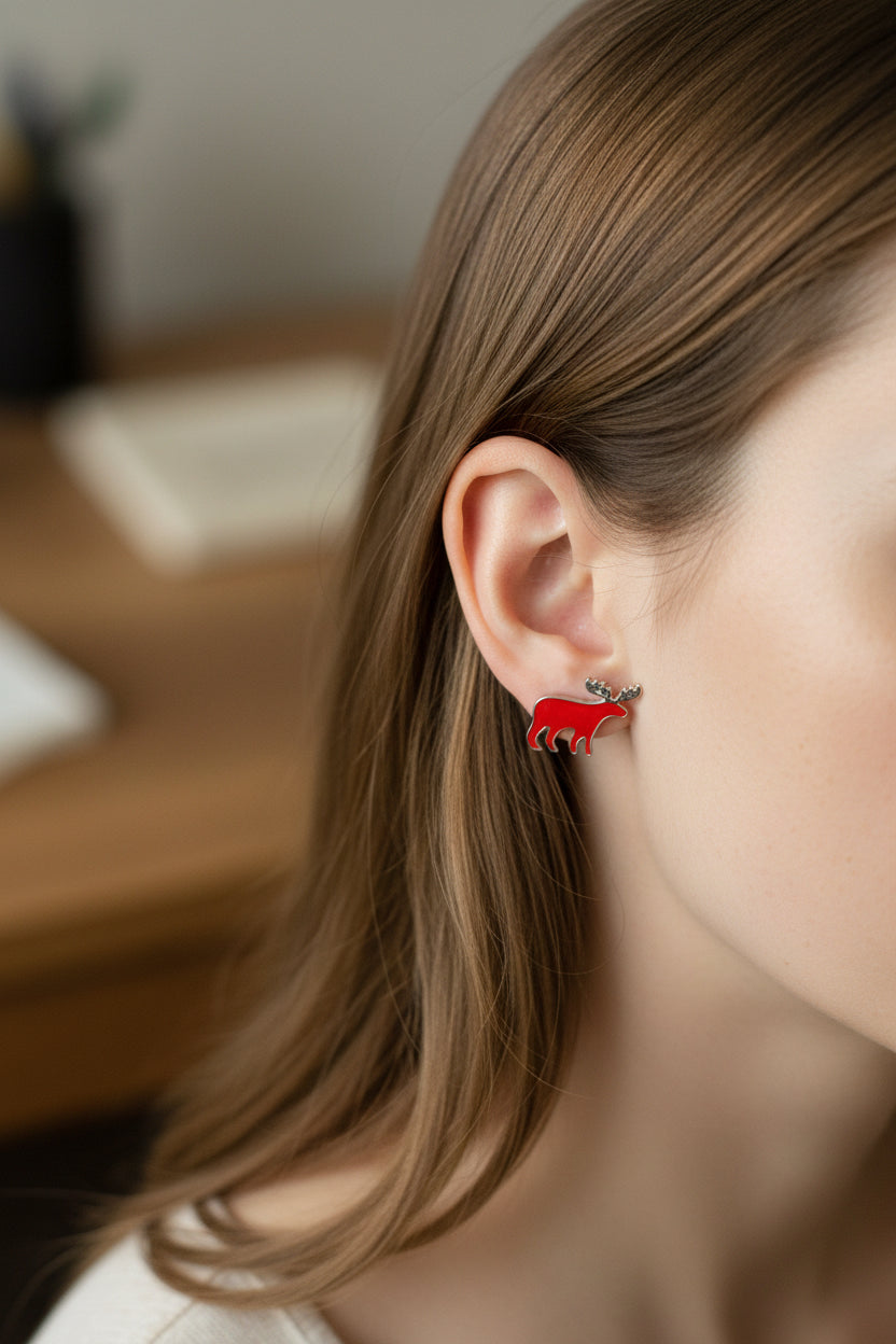 Canada Day & World Cup Earrings | Boucles d'Oreilles Canada