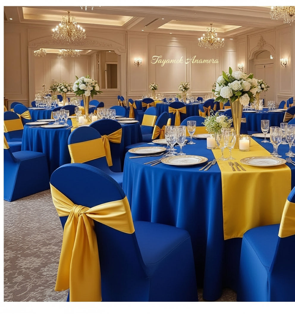 Chair Cover Rental – Per Unit | Tayamek Anamera