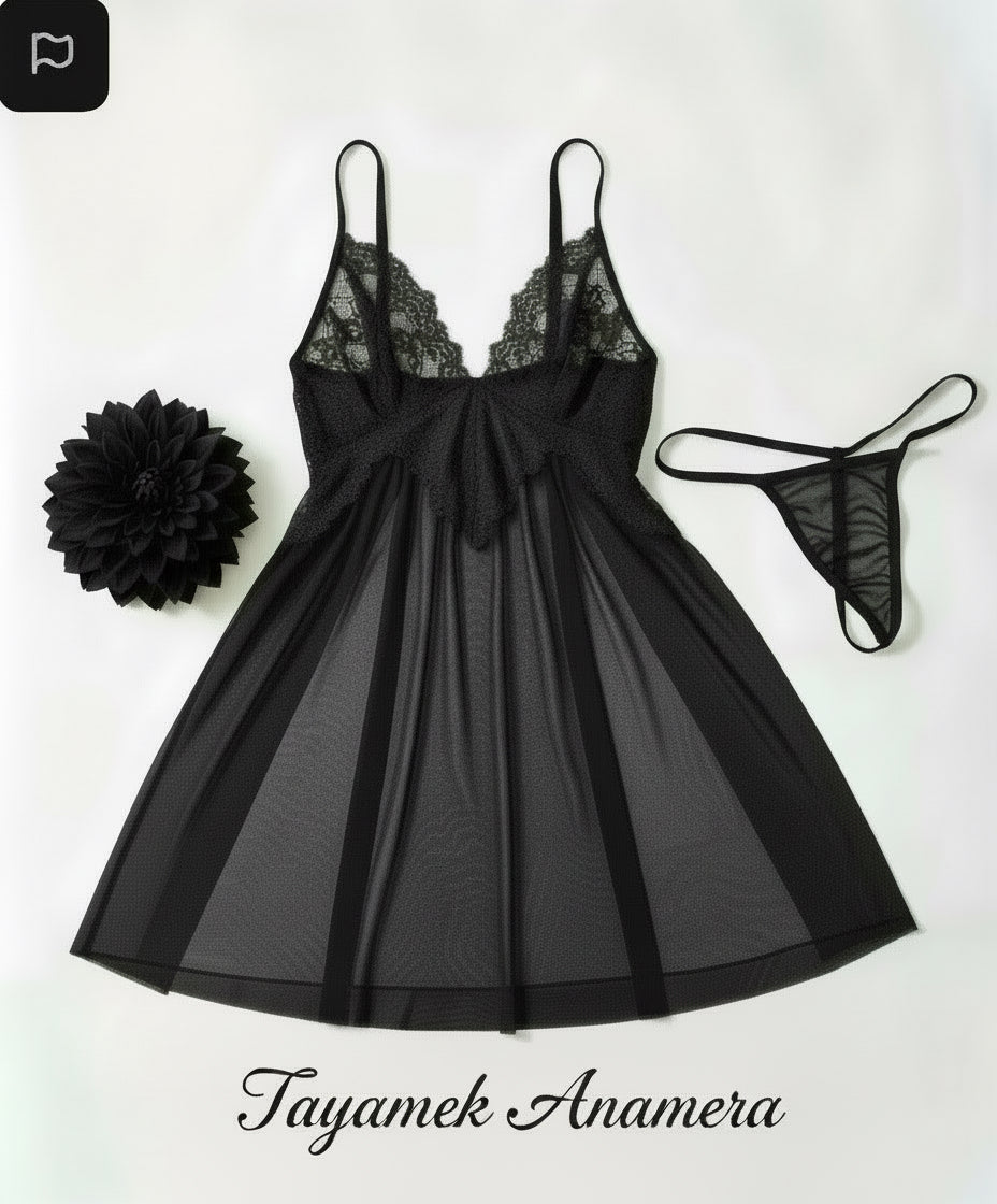 Gothic Lace Nightgown - Gothic Style Large