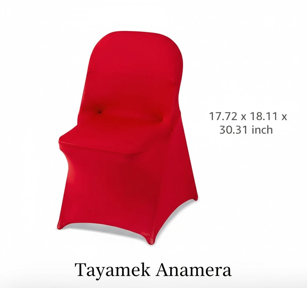 Chair Cover Rental – Per Unit | Tayamek Anamera