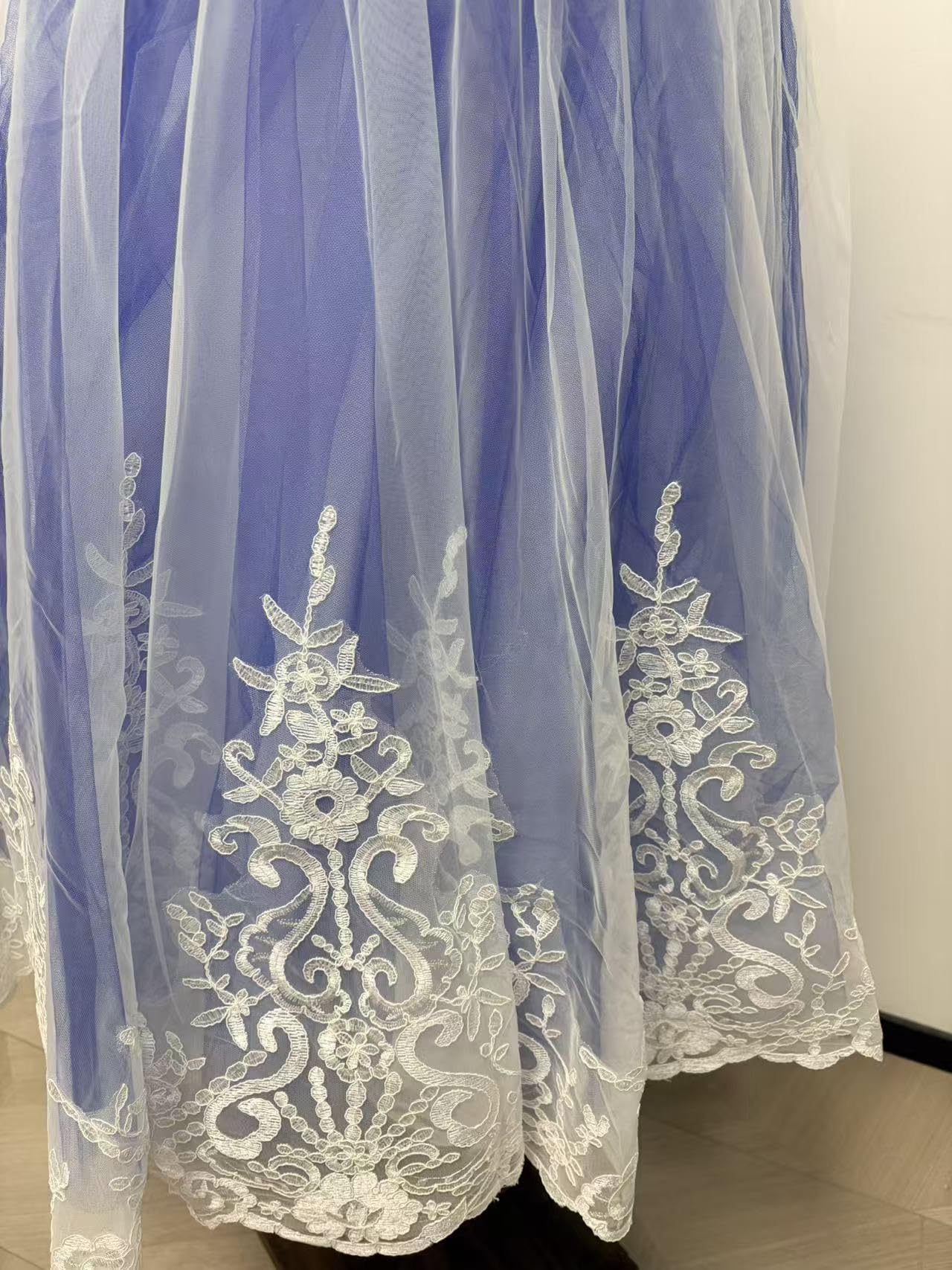 Girls Lace Princess Dress for Birthday Party Wedding Bridesmaid Prom Formal Ball Gown Puffy Tulle Dresses