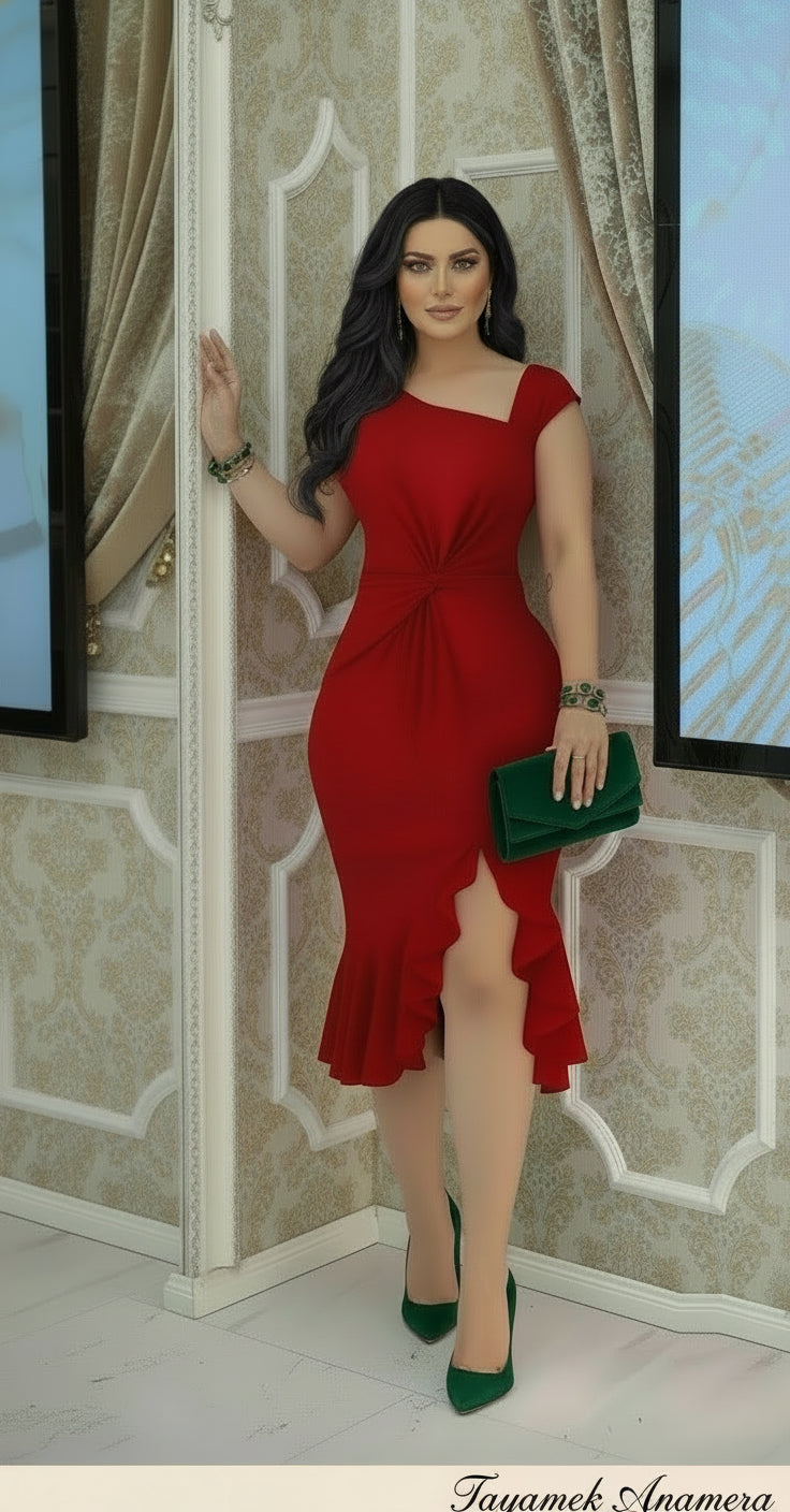 Tayamek Anamera – Elegant Emerald Party Dress