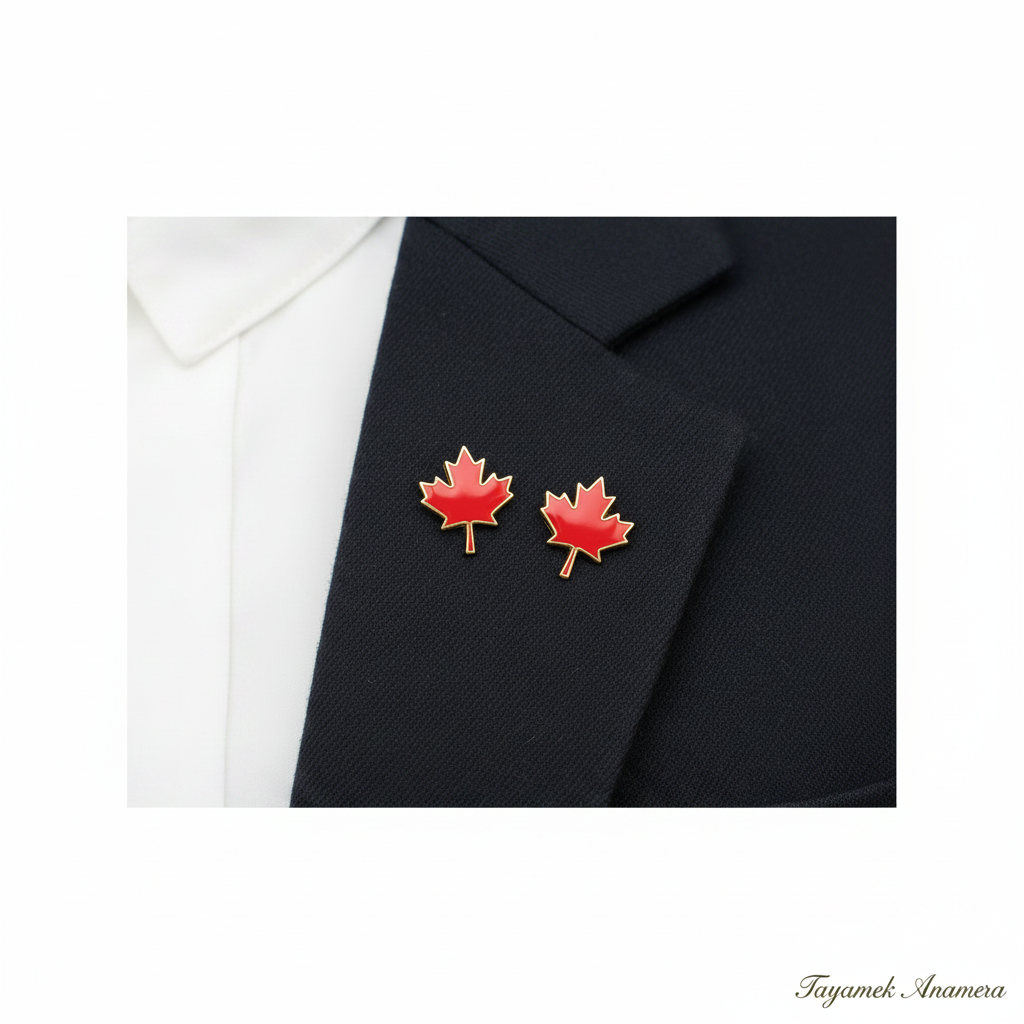 Canada Flag Pin – Tayamek Anamera discret