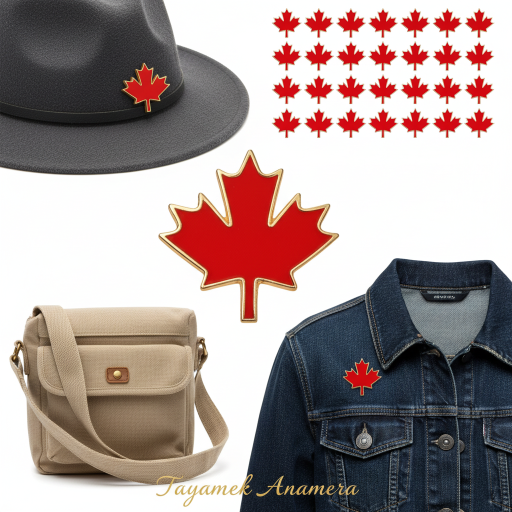 Canada Maple Leaf Pins – Tayamek Anamera