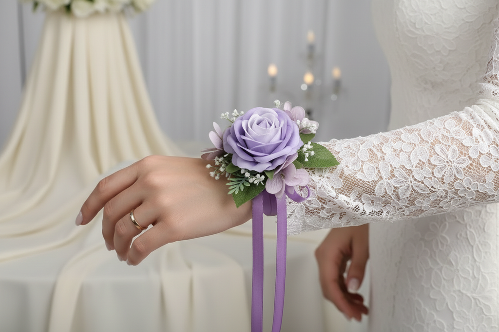 Corsage porté mariage