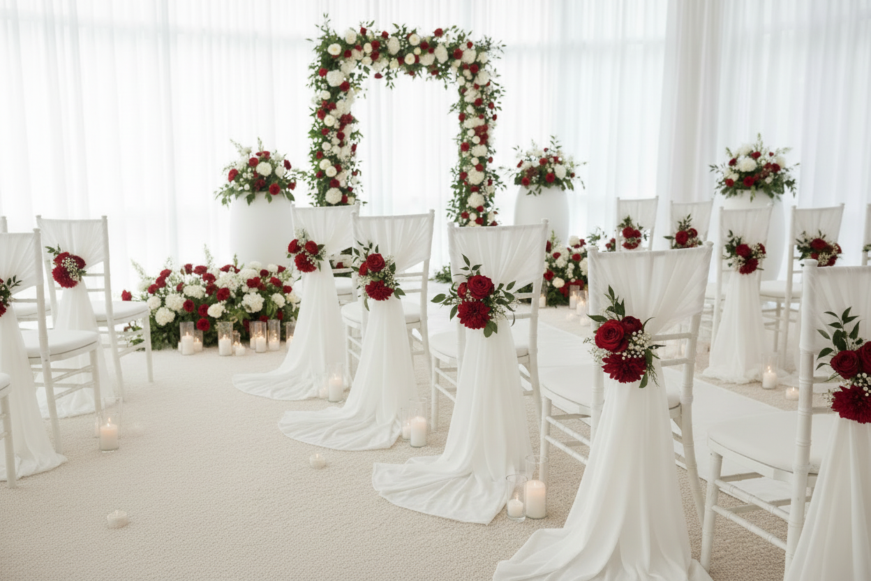 Housse chaise mariage