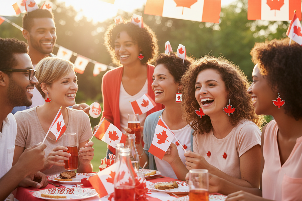 Canada Day & World Cup Earrings | Boucles d'Oreilles Canada