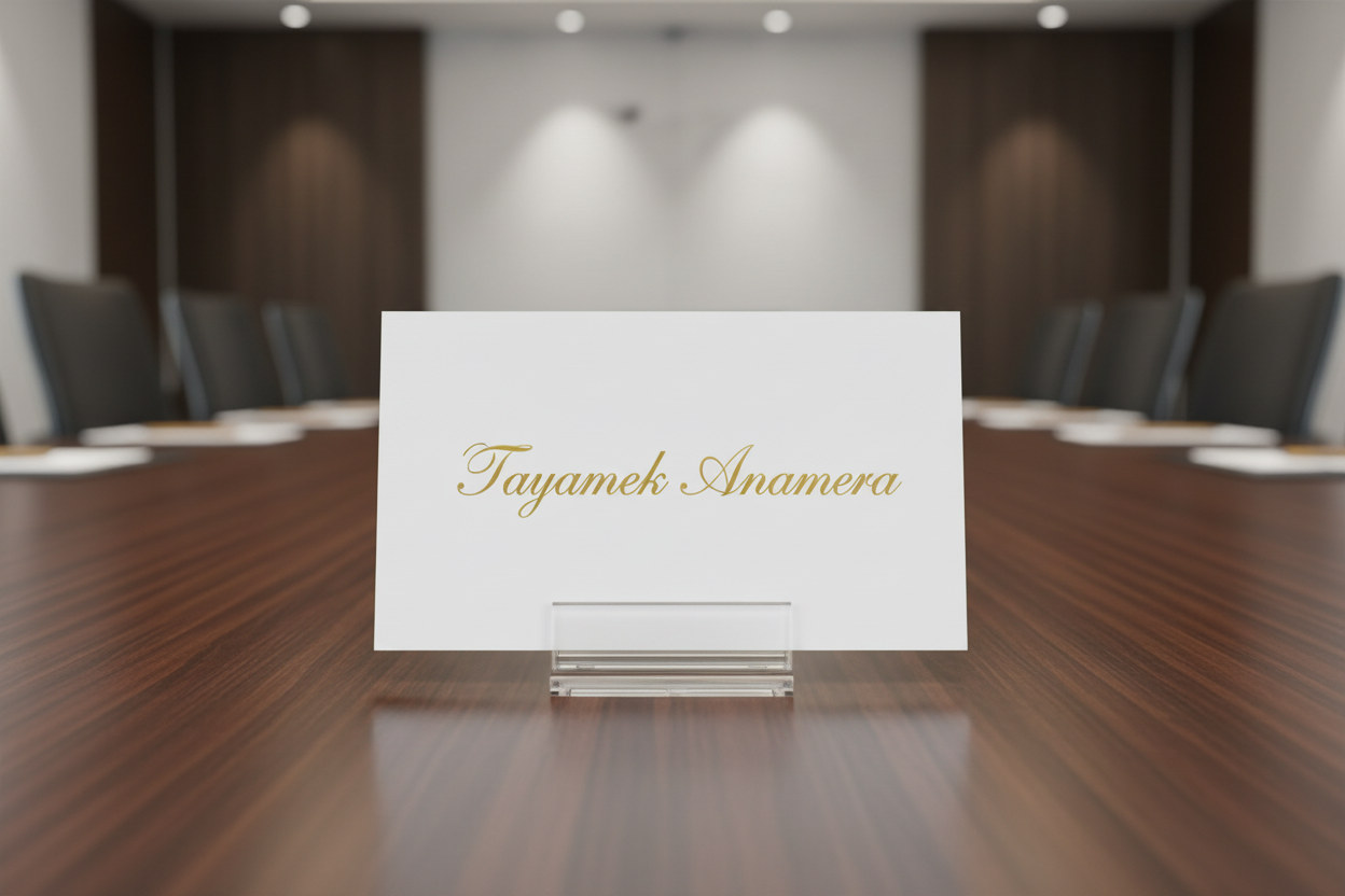 Porte-carte conférence Tayamek Anamera