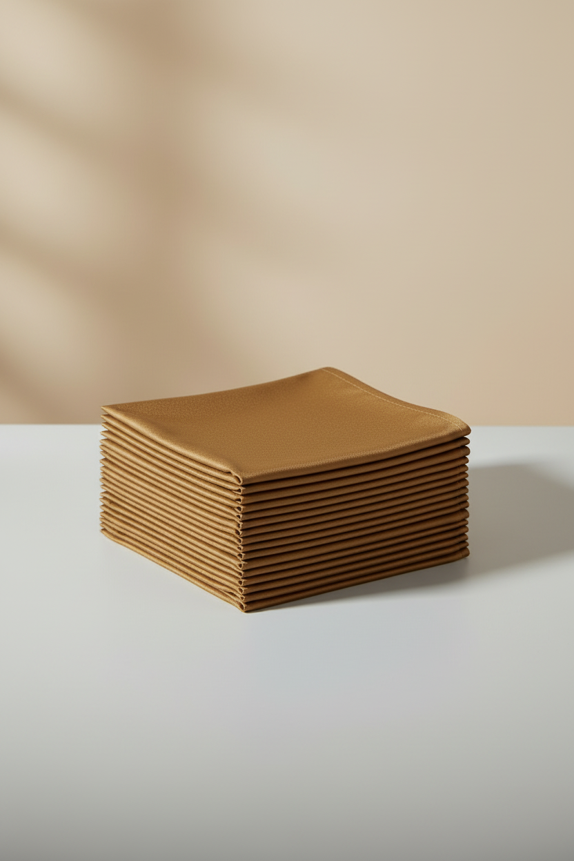 Serviettes empilées