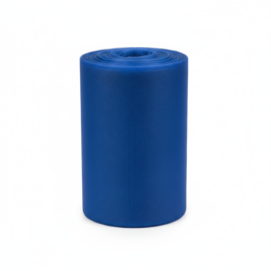 Simple royal blue tulle roll